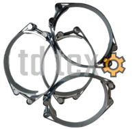 Хомут силовой двух болтовый 160-170мм td-tex.ru