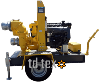 Мотопомпа Atlas Copco PAS 200MF 310 FZD65 G10 Trailer