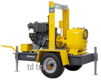 Мотопомпа Atlas Copco VAR 8-305 FZD43 G10 Trailer