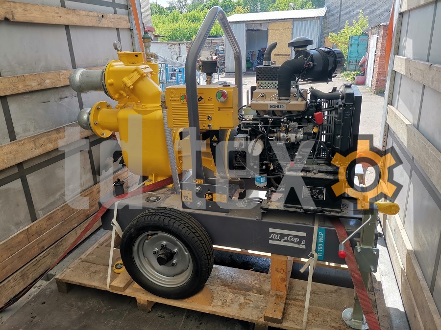 Отгрузка установки водопонижения Atlas Copco R 150WLP td-tex.ru Отгрузка установки водопонижения Atlas Copco R 150WLP td-tex.ru