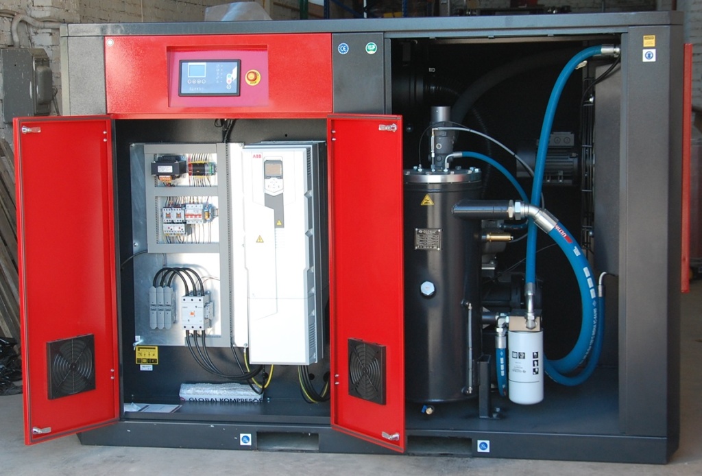 Компрессор с частотным приводом Global GL 75D VSD