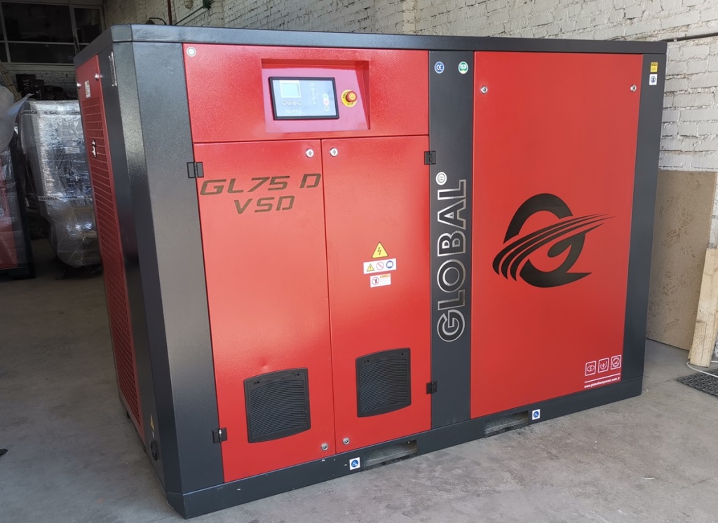 Компрессор с частотным приводом Global GL 75D VSD