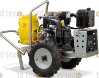Мотопомпа Atlas Copco VAR 4-159 MLD25 G10 Trolley
