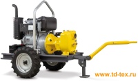 Мотопомпа Atlas Copco VAR 3-240 FHT26 G10 Trolley